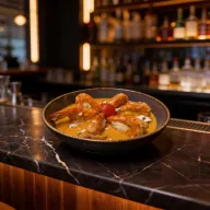 Gambas Flambées au Metaxa