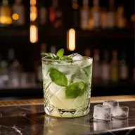 Gin Basil Smash